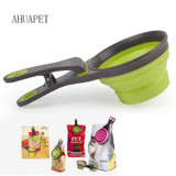 Portable Food Container Folding Silicone Dog Bowl Feeder