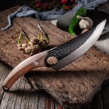5.5" Handmade Forged Meat Cleaver Hunting Knife 5.5" Handmade Forged Meat Cleaver Hunting Knife