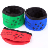 Foldable Feeding Pet Dog Bowl For Food