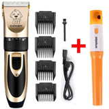 Professional Dog Hair Trimmer Grooming With Electric Nail Clippers