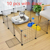 Foldable Pet Playpen Dog Gate