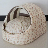 Kennel Dog Warm Princess Bed