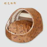 Kennel Dog Warm Princess Bed