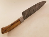 Vintage Damascus Steel Forged Chef Knife Vintage Damascus Steel Forged Chef Knife