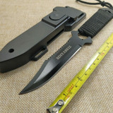 Pocket Survival Knife with ABS Sheath for Outdoor Survival Hunting and Camping