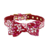 Adjustable Dog Collars With Bowknot Bells