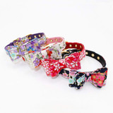 Adjustable Dog Collars With Bowknot Bells