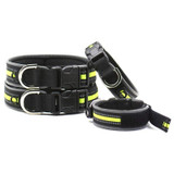 Light Reflective Neoprene Nylon Pet Cat Dog Collar