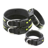 Light Reflective Neoprene Nylon Pet Cat Dog Collar