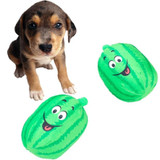 Dog Chew Toy 1Pc Watermelon Plush