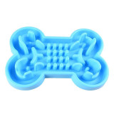 Dog Bowl Healthy Soft Rubber Slow Food Feeder