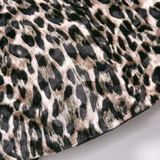 Leopard Print Blazer and Wide Leg Pant Set
