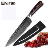 XITUO  7CR17 High Carbon Stainless Steel Japanese chef knife XITUO  7CR17 High Carbon Stainless Steel Japanese chef knife