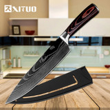 XITUO  7CR17 High Carbon Stainless Steel Japanese chef knife XITUO  7CR17 High Carbon Stainless Steel Japanese chef knife