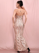 MARIE Sequin Maxi Dress