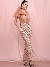 MARIE Sequin Maxi Dress