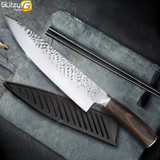 8 inch Professional Japanese Santoku Stainless steel Chef Knife
