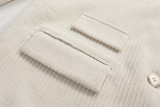 Classy Corduroy Blazer in ivory