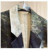 Ombre Lapel Loose Fit Blazer