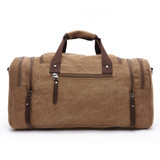 The Baja Weekender Duffel - Large Canvas Travel Bag For Men (Multiple Colors)
