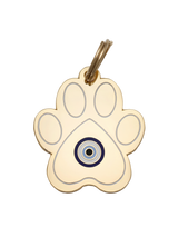 Evil Eye Paw Pet ID Tag