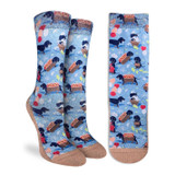 Women's Hot Dogs and Lemonade Socks