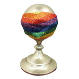Mask - Rainbow Print Pattern