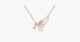 Butterfly Florence Crystal Pendant