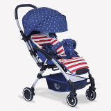 Baby Stroller Portable Travelling Pram Lightweight Pushchair Face to Face