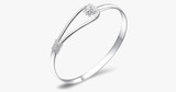 Crystal Rose Bangle