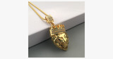 Crown Lion King Pendant Necklace