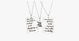 Daddy's Girl Mama's World Pendant Set Daddy's Girl Mama's World Pendant Set