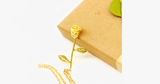 Delicate Rose Flower Pendant