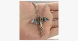 Dragon Sword Men's Stainless Steel Pendant