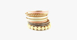 Enamel Resin Flower Bracelets