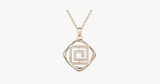 Florence Crystal Maze Pendant