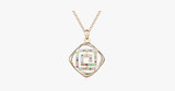 Florence Crystal Maze Pendant