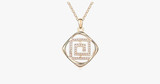 Florence Crystal Maze Pendant