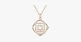 Florence Crystal Maze Pendant