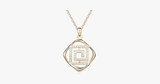 Florence Crystal Maze Pendant