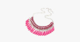 Fringe Drop Statement Necklace