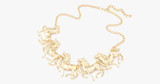 Horse Statement Necklace