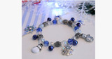 I Love Winter Charm Bracelet