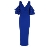 Adyce New Summer Women Club Dress Vestidos Verano 2019 Celebrity Party Dress Yellow Red Ruffle Butterfly Short Sleeve Midi Dress Adyce New Summer Women Club Dress Vestidos Verano 2019 Celebrity Party Dress Yellow Red Ruffle Butterfly Short Sleeve Midi Dress