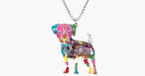 Jack Russel Dog Pendant Necklace