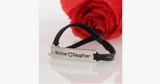 Mother Love Daughter Leather Strap Bracelet