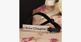 Mother Love Daughter Leather Strap Bracelet