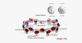 Red Garnet Exquisite Bracelet