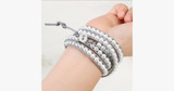 Snow Pearl Wrap Bracelet