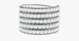 Snow Pearl Wrap Bracelet